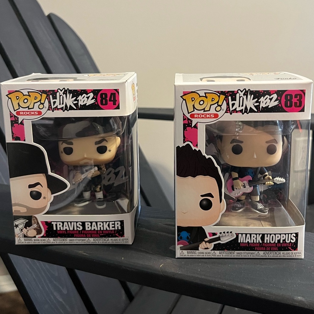 FUNKO POP BLINK182 MARK&TRAVIS